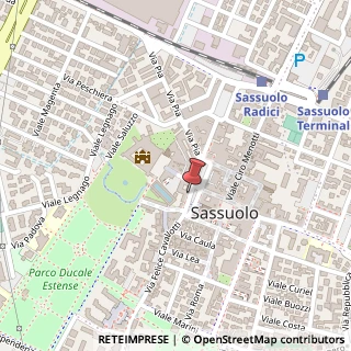 Mappa Piazza Martiri Partigiani, 32, 41049 Sassuolo, Modena (Emilia Romagna)