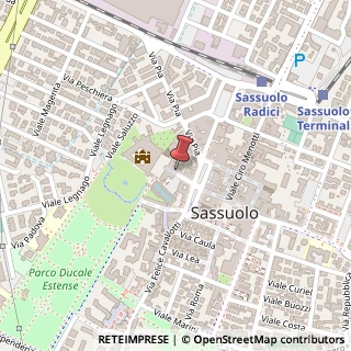 Mappa Via Rocca, 18, 41049 Sassuolo, Modena (Emilia Romagna)
