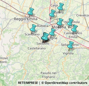 Mappa Braida Bivio Adige, 41049 Sassuolo MO, Italia (11.19929)