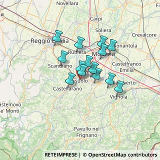 Mappa Viale Don Giovanni Bosco, 41049 Sassuolo MO, Italia (9.91071)