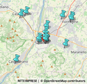 Mappa Viale Francesco Prampolini, 41049 Sassuolo MO, Italia (3.1)