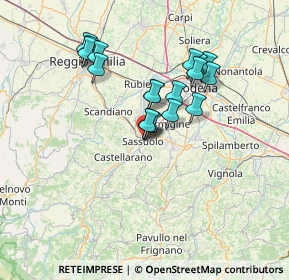 Mappa Viale Francesco Prampolini, 41049 Sassuolo MO, Italia (11.97722)