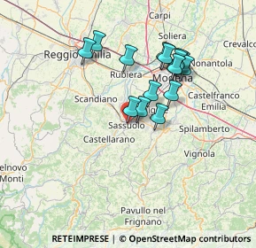 Mappa Viale Francesco Prampolini, 41049 Sassuolo MO, Italia (12.31467)