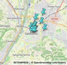 Mappa Viale Francesco Prampolini, 41049 Sassuolo MO, Italia (0.66)