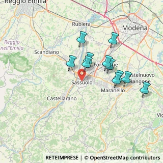 Mappa Via Battisti, 41049 Sassuolo MO, Italia (6.69545)