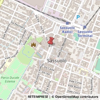 Mappa Piazza Martiri Partigiani, 75, 41049 Sassuolo, Modena (Emilia Romagna)
