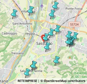 Mappa BPER Sassuolo, 41049 Sassuolo MO, Italia (2.4445)