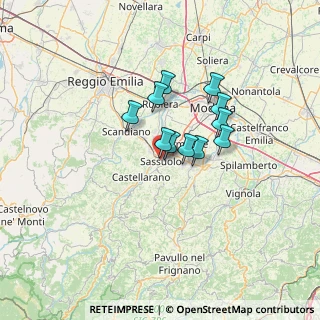 Mappa Vicolo Mole, 41049 Sassuolo MO, Italia (9.26091)