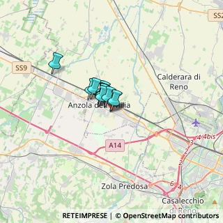 Mappa Via A. Masi, 40011 Anzola dell'Emilia BO, Italia (1.41364)