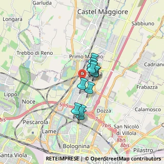 Mappa Via della Casa Buia, 40129 Bologna BO, Italia (1.03182)