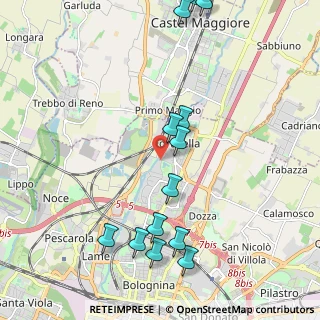Mappa Via della Casa Buia, 40129 Bologna BO, Italia (2.44923)