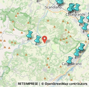 Mappa Via Feleghetti, 42019 Scandiano RE, Italia (6.6595)
