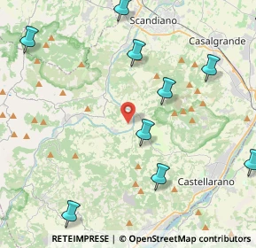 Mappa Via Feleghetti, 42019 Scandiano RE, Italia (6.11083)