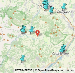 Mappa Via Feleghetti, 42019 Scandiano RE, Italia (5.30667)