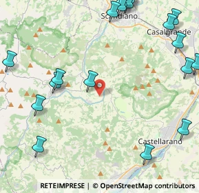 Mappa Via Feleghetti, 42019 Scandiano RE, Italia (6.3225)