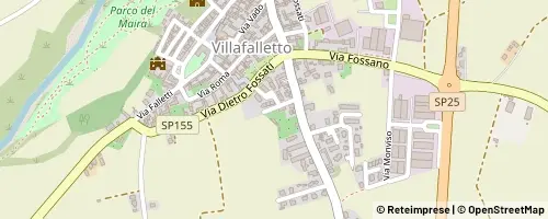 Mappa Villafalletto