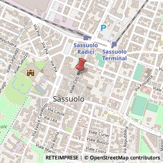 Mappa Via Ciro Menotti, 54, 41049 Sassuolo, Modena (Emilia Romagna)