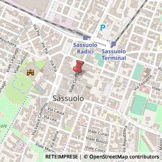 Mappa Via Ciro Menotti, 43, 41049 Sassuolo, Modena (Emilia Romagna)