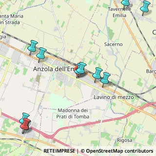 Mappa Via Giuseppe di Vittorio, 40011 Anzola dell'Emilia BO, Italia (2.76273)