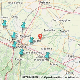 Mappa Via Fondazza, 40054 Budrio BO, Italia (32.34692)