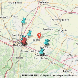 Mappa Via Fondazza, 40054 Budrio BO, Italia (14.53231)