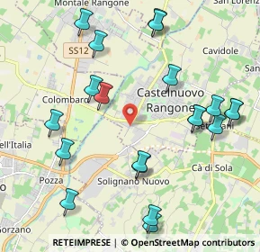 Mappa Via Paletti, 41051 Castelnuovo Rangone MO, Italia (2.4)