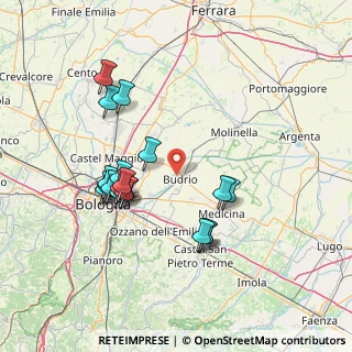 Mappa Piazza della Repubblica, 40054 Budrio BO, Italia (14.39842)