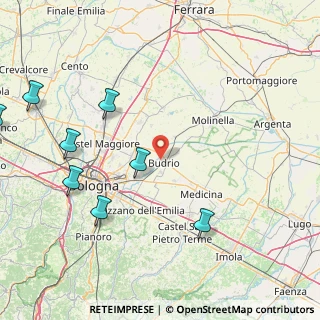 Mappa Piazza della Repubblica, 40054 Budrio BO, Italia (30.34)