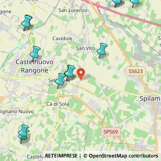 Mappa Via Belvedere di Sopra, 41057 Spilamberto MO, Italia (3.17)