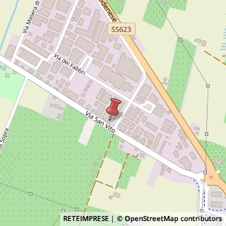 Mappa Via San Vito, 629, 41057 Spilamberto, Modena (Emilia Romagna)