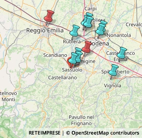 Mappa Viale Legnago, 41049 Sassuolo MO, Italia (13.72769)