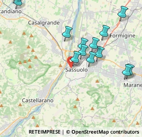 Mappa Viale Legnago, 41049 Sassuolo MO, Italia (4.42)