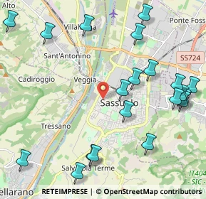 Mappa Viale Legnago, 41049 Sassuolo MO, Italia (2.671)