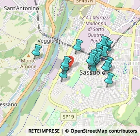 Mappa Viale Legnago, 41049 Sassuolo MO, Italia (0.746)