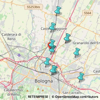 Mappa Via Stoppato Alessandro, 40128 Bologna BO, Italia (3.63091)