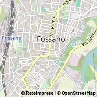 Kaart Fossano