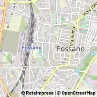 Hartă Fossano