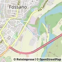 Mapa Fossano