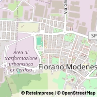 Map Fiorano Modenese