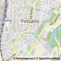 Hartă Fossano