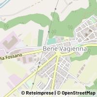 Mapa Bene Vagienna