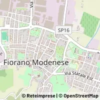 Karte Fiorano Modenese