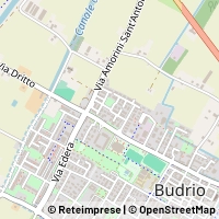 Map Budrio