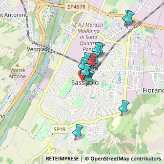 Mappa Via Clelia, 41049 Sassuolo MO, Italia (0.72)