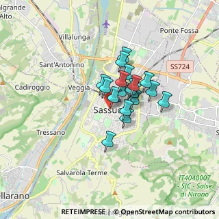 Mappa Via Clelia, 41049 Sassuolo MO, Italia (1.04444)