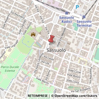 Mappa Piazza Martiri Partigiani, 2, 41049 Sassuolo, Modena (Emilia Romagna)