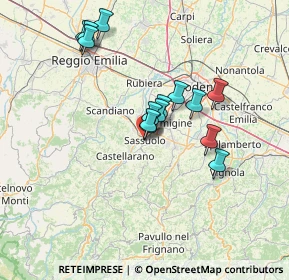 Mappa Via Clelia, 41049 Sassuolo MO, Italia (12.04143)