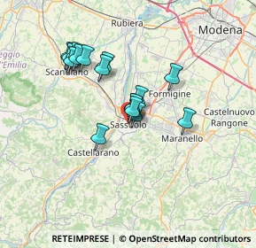 Mappa Via Clelia, 41049 Sassuolo MO, Italia (5.70313)