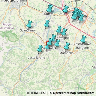 Mappa Via Clelia, 41049 Sassuolo MO, Italia (9.0495)