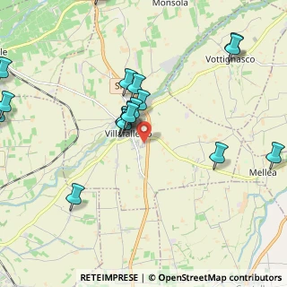 Mappa Via Monviso, 12020 Villafalletto CN, Italia (2.582)